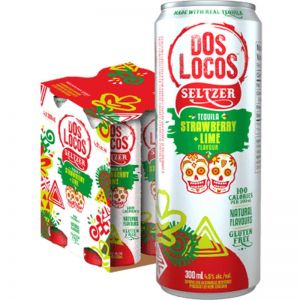 DOS LOCOS STRAWBERRY LIME TEQUIL SELTZER